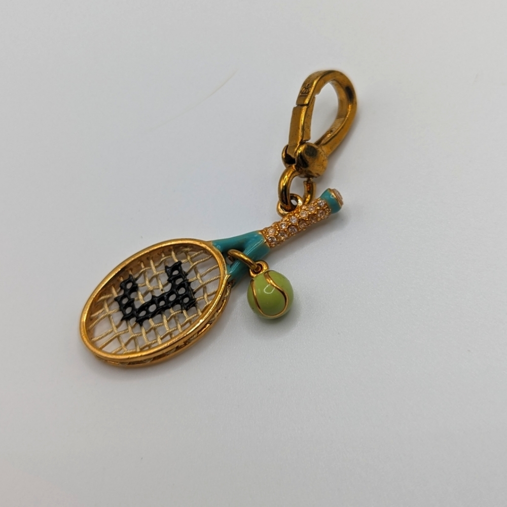 Vintage Juicy Couture Tennis Racquet Charm